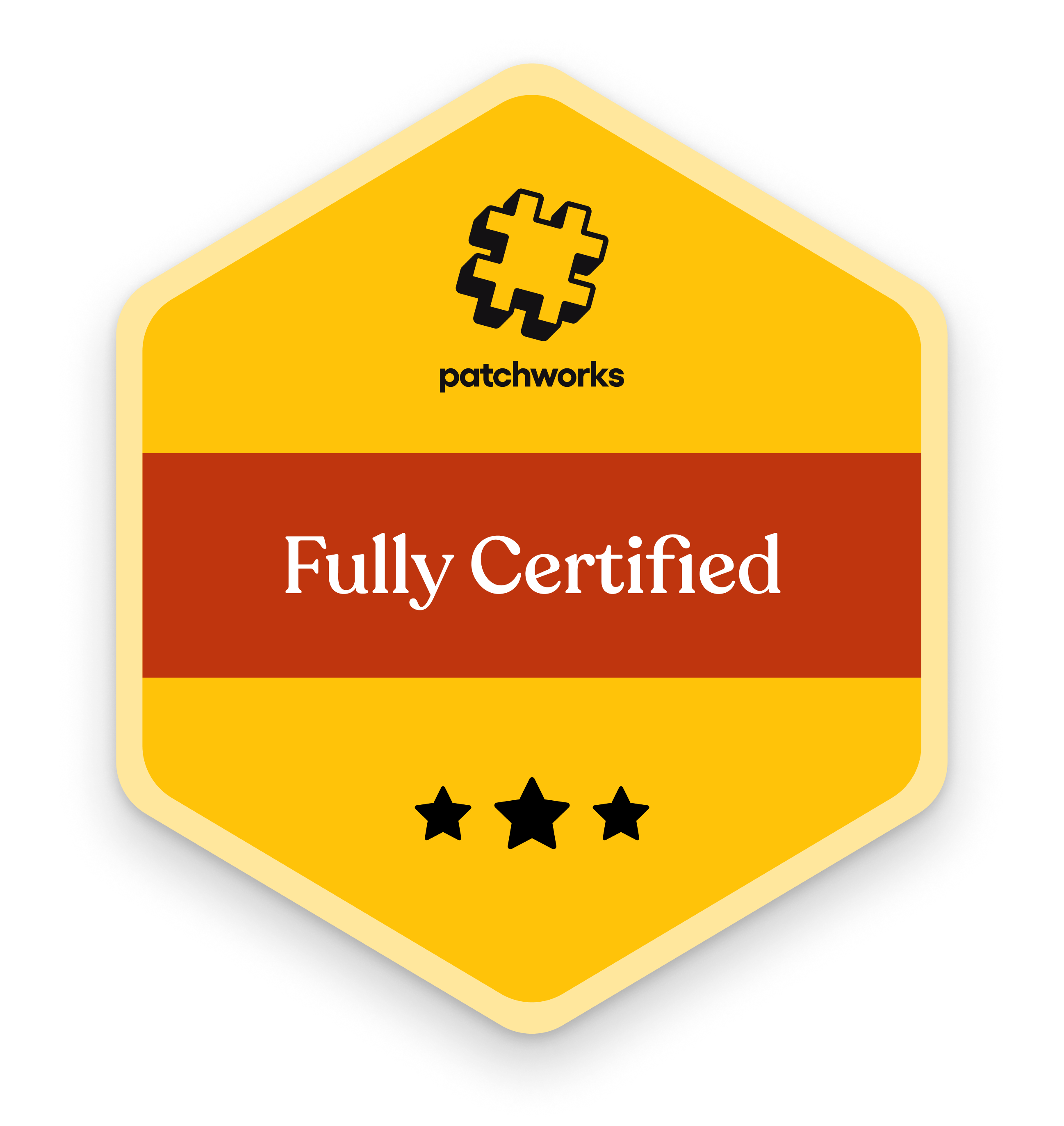 Patchworks Fully Certified